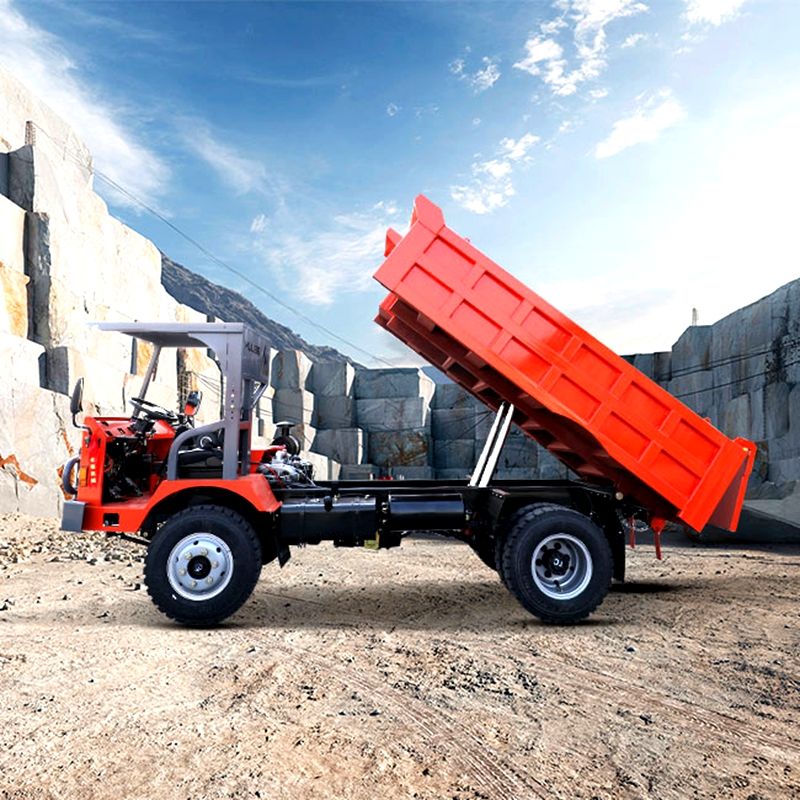 Veicolo di trasporto affidabile da 5 tonnellate per condizioni minerarie difficili