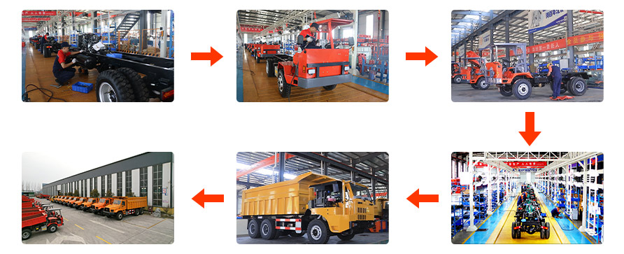 Small Underground Mining Truck