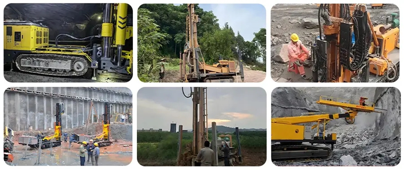 Crawler type water well drilling rig Crawler type water well drilling rig