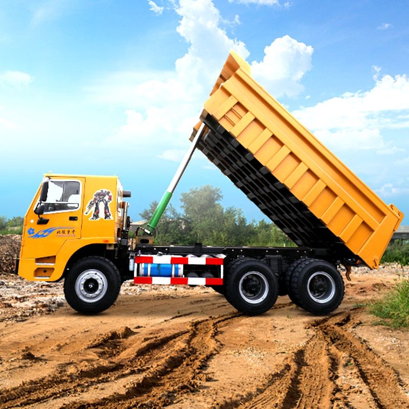 Satılık 25 Tonluk Ağır Hizmet Tipi Maden Damperli Kamyon Düz Başlıklı Taşıyıcı