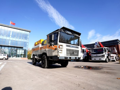 Veicolo minerario antideflagrante: controlli di tenuta e lampade – Nessuna scintilla nelle zone con gas