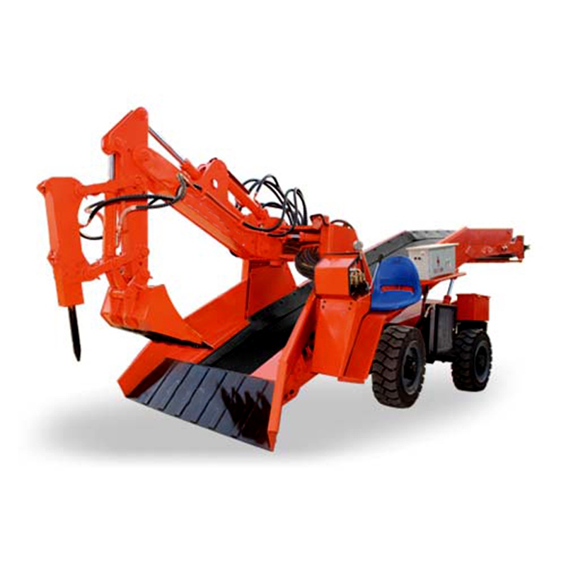 Колесный экскаватор-погрузчик