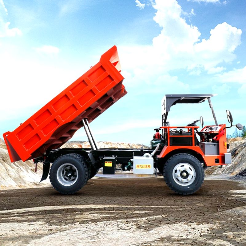 Veicolo di trasporto affidabile da 5 tonnellate per condizioni minerarie difficili