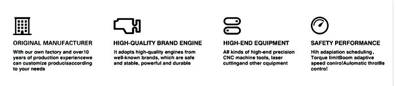 6 T Professional Mining Loader Superior Power Durability