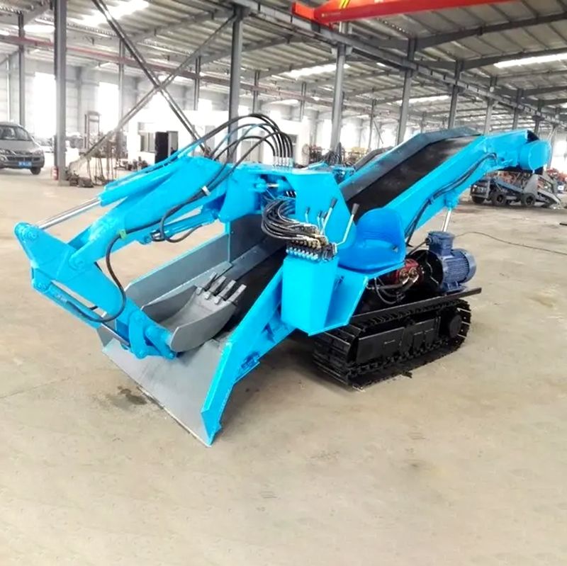 Гусеничная скребковая машина для уборки