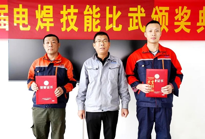 اختتام مسابقة مهارات اللحام الثالثة لشركة بيجون للصناعات الثقيلة