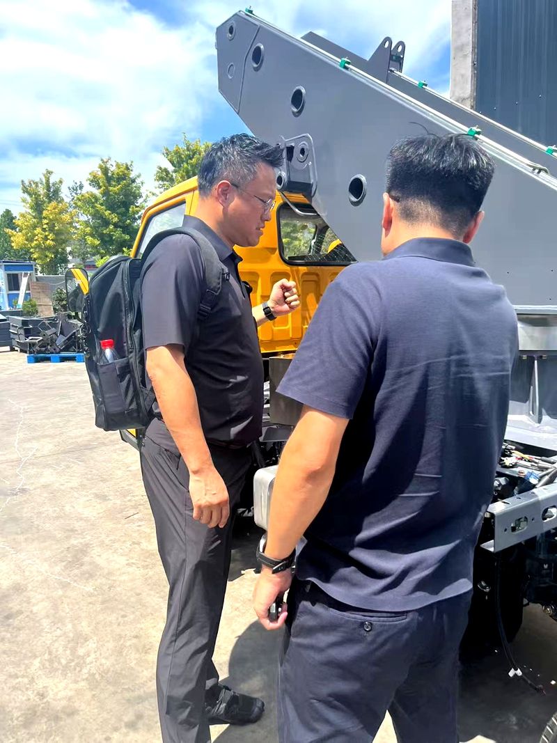 South Korean Mining Client Visits Beijun