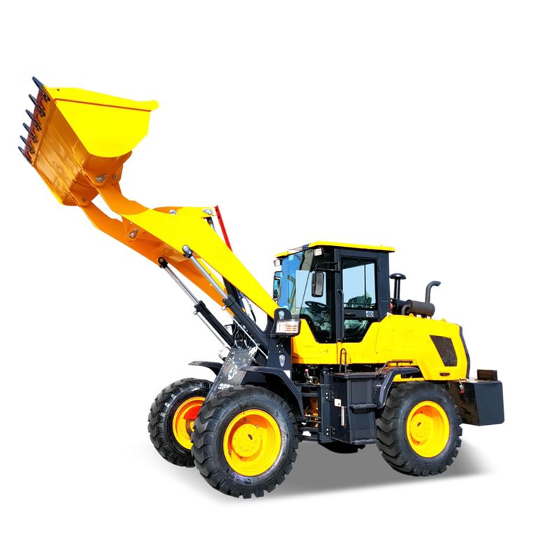 Колесный погрузчик среднего размера