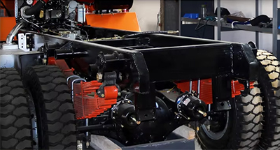 Small Underground Mining Truck