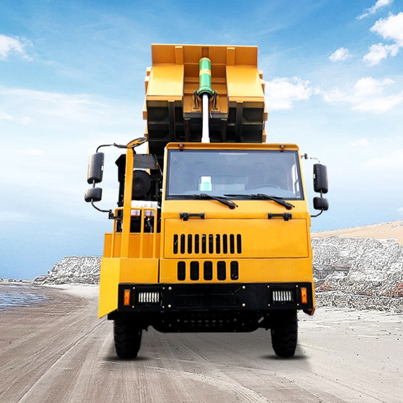 Satılık 25 Tonluk Ağır Hizmet Tipi Maden Damperli Kamyon Düz Başlıklı Taşıyıcı