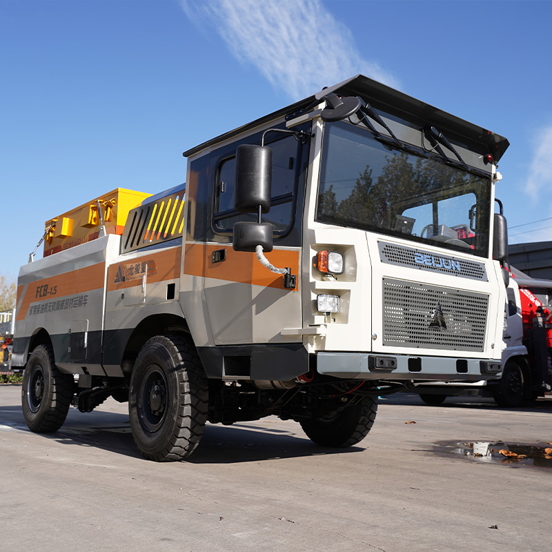 Use feedback of explosion-proof underground truck