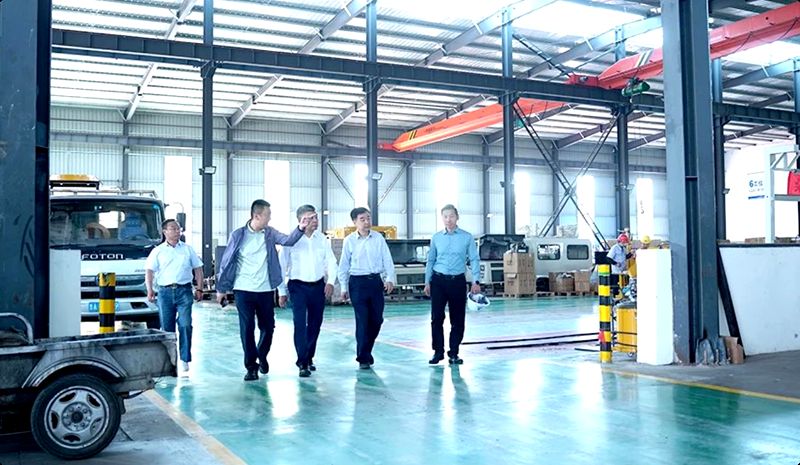 Merancang Visi Baru untuk Pertambangan: Beijun Heavy Industry Menerima Delegasi Pejabat Keselamatan Nasional