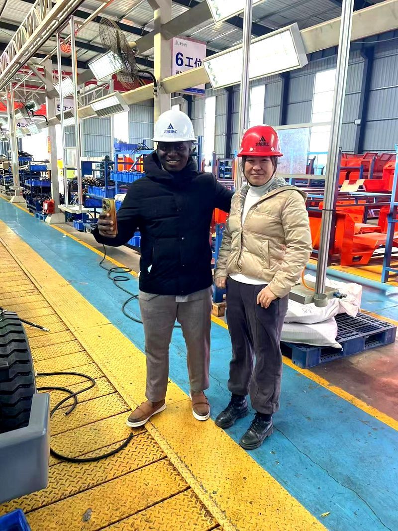 Ghanaian Mining Client Imma Visits Shandong Beijun Ghanaian Mining Client Imma Visits Shandong Beijun
