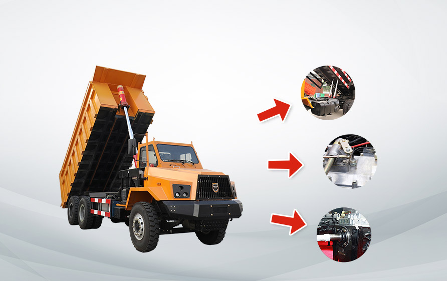 25 Ton Underground Mining Truck