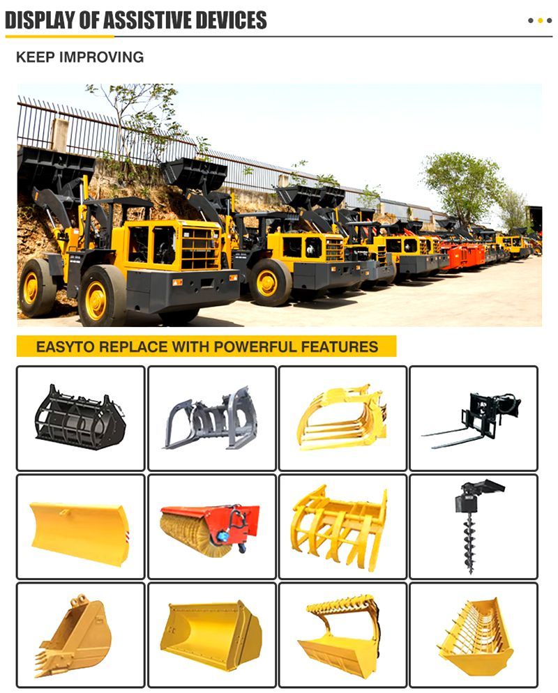 6 T Professional Mining Loader Superior Power Durability