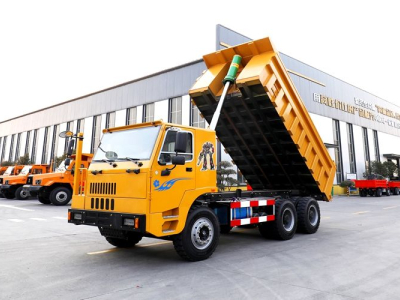 35-ton wheeled flathead mining dump truck 