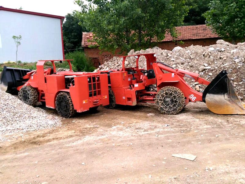 Ultra-Compact Underground Mining LHD Loaders for Extra-Narrow Mine Tunnels