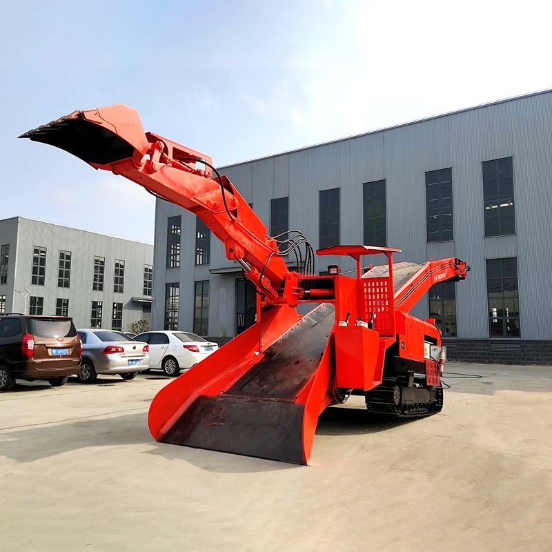 Crawler Type Mucking Loader With Breaker