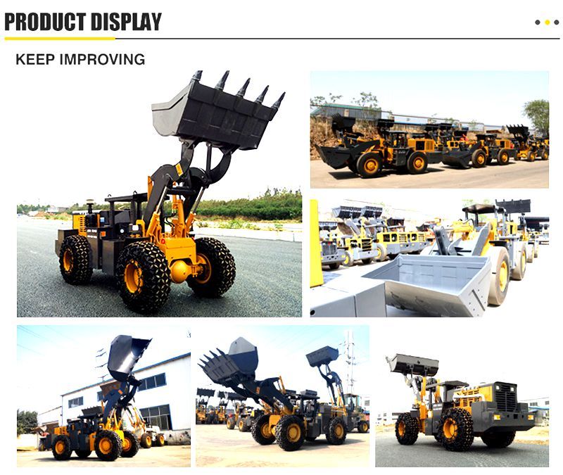 6 T Professional Mining Loader Superior Power Durability