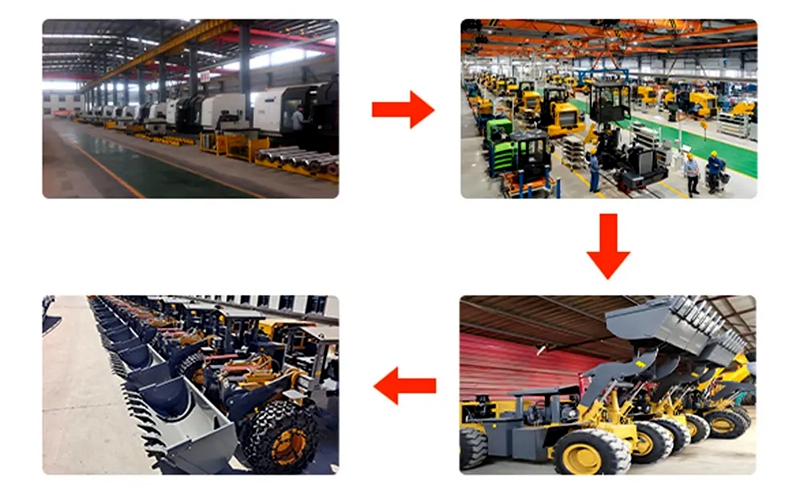 6 T Professional Mining Loader Superior Power Durability