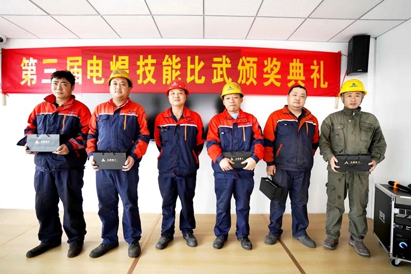 اختتام مسابقة مهارات اللحام الثالثة لشركة بيجون للصناعات الثقيلة