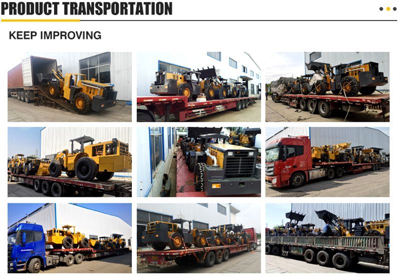 6 T Professional Mining Loader Superior Power Durability