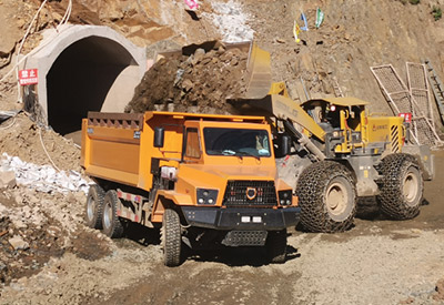 25 Ton Underground Mining Truck