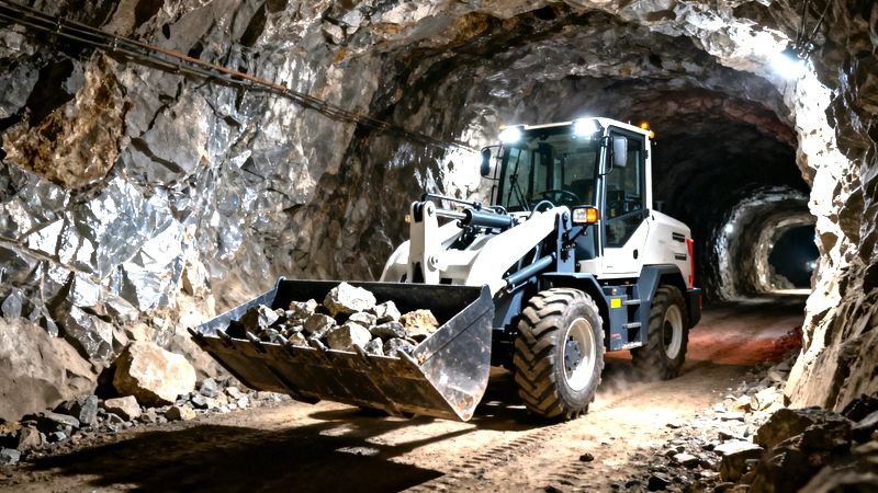 New Compact Wheel Loader for Underground Mines Debuts: Adapting to Coordinated Operations with Mini Front Loaders and Underground Rock Trucks